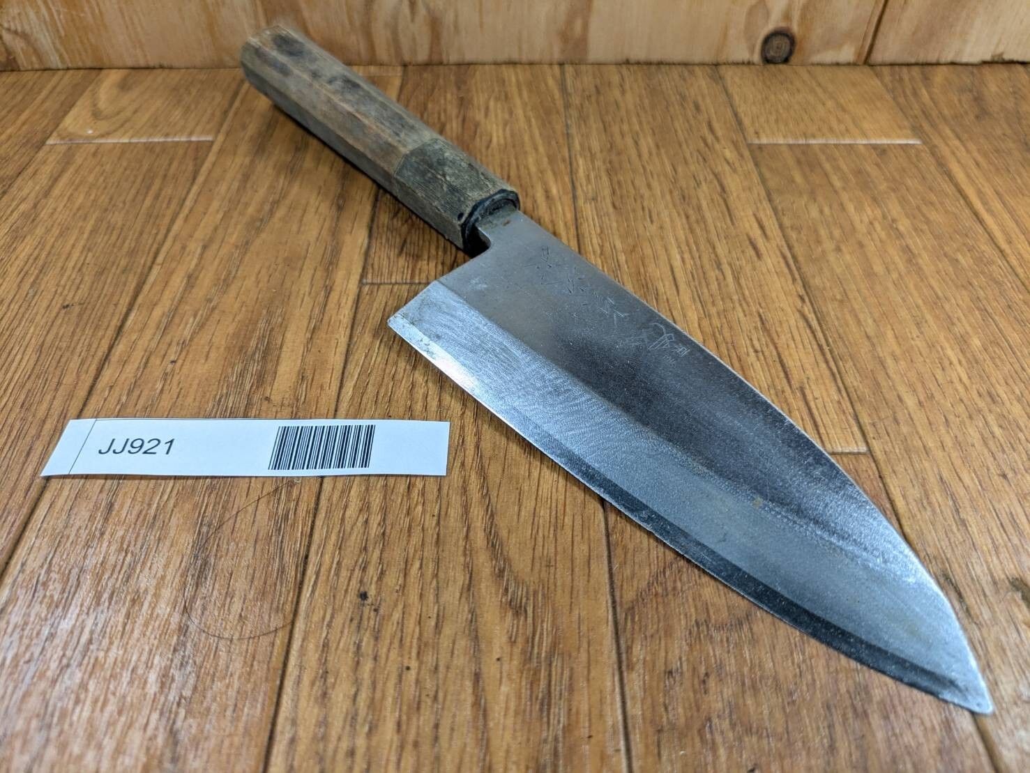 DAMAGED Japanese Chef's Kitchen Knife DEBA Old Octagonal Handle 145/280mm JJ921