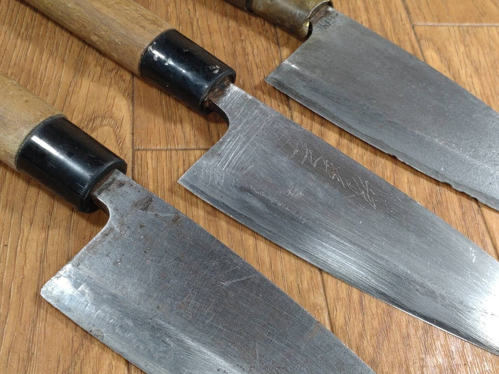 Japanese Chef's Kitchen Knife Set 3 Piece DEBA from Japan BB246