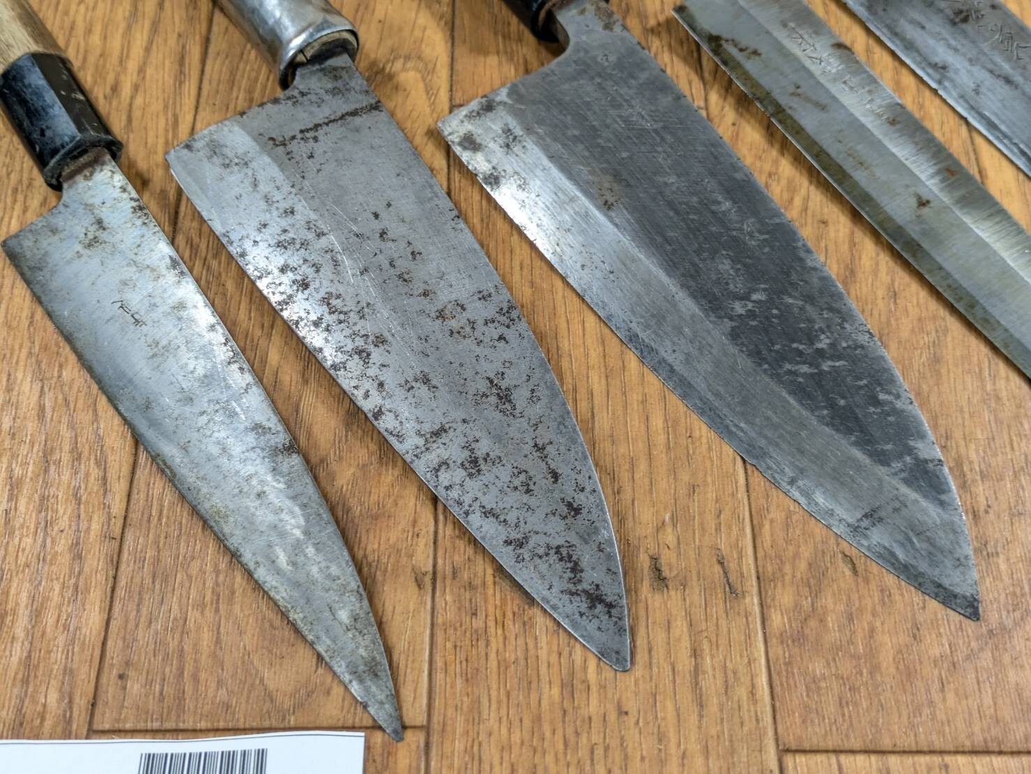 Japanese Chef's Kitchen Knife Set 5 Piece YANAGIBA DEBA from Japan JJ648