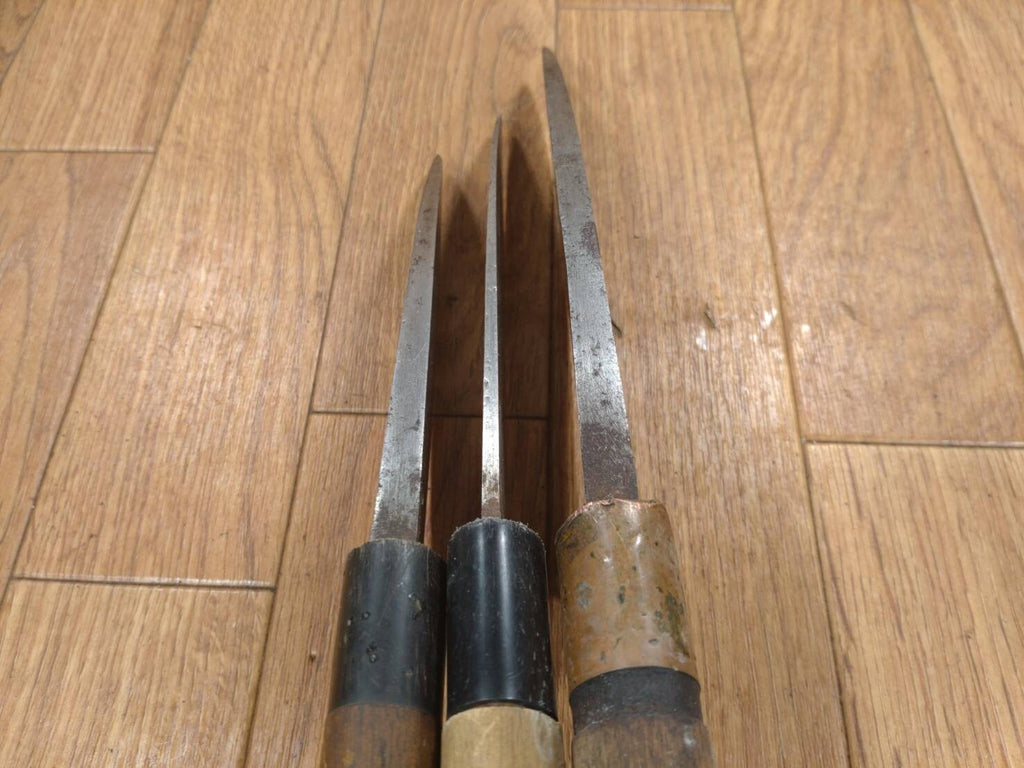 Japanese Chef's Kitchen Knife Set 3 Piece DEBA from Japan GG957