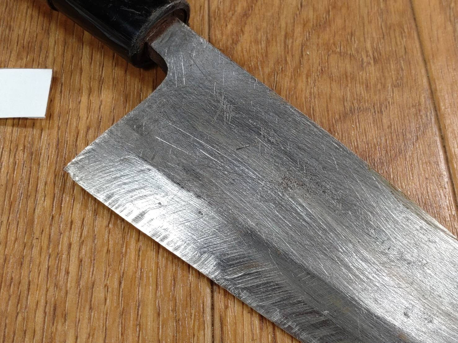 Japanese Chef's Kitchen Knife DEBA Vintage hocho OLD from Japan 144/273mm FF020