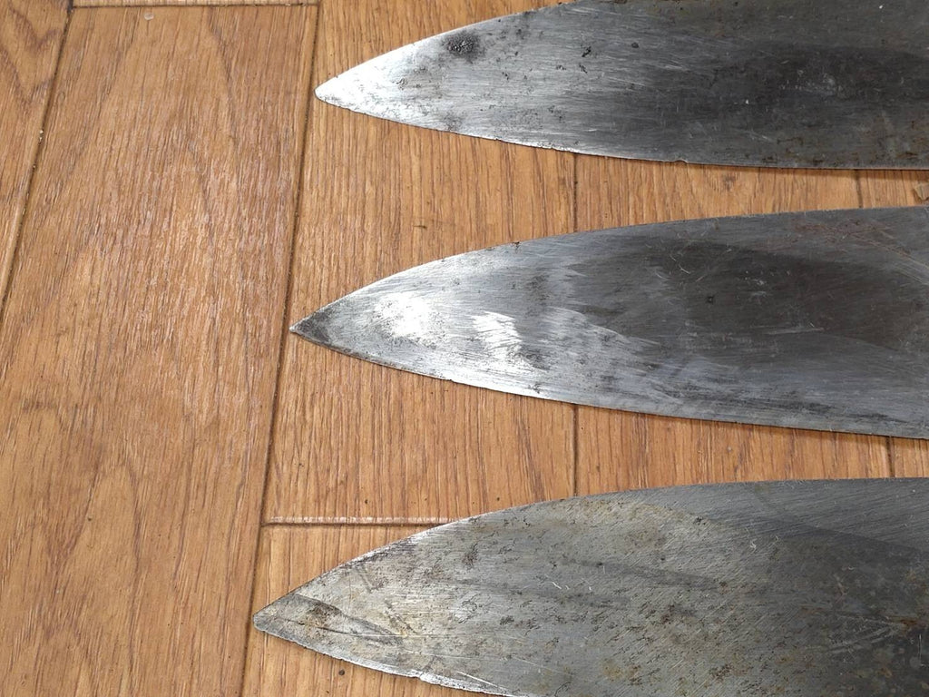 Japanese Chef's Kitchen Knife Set 3 Piece DEBA from Japan FF329