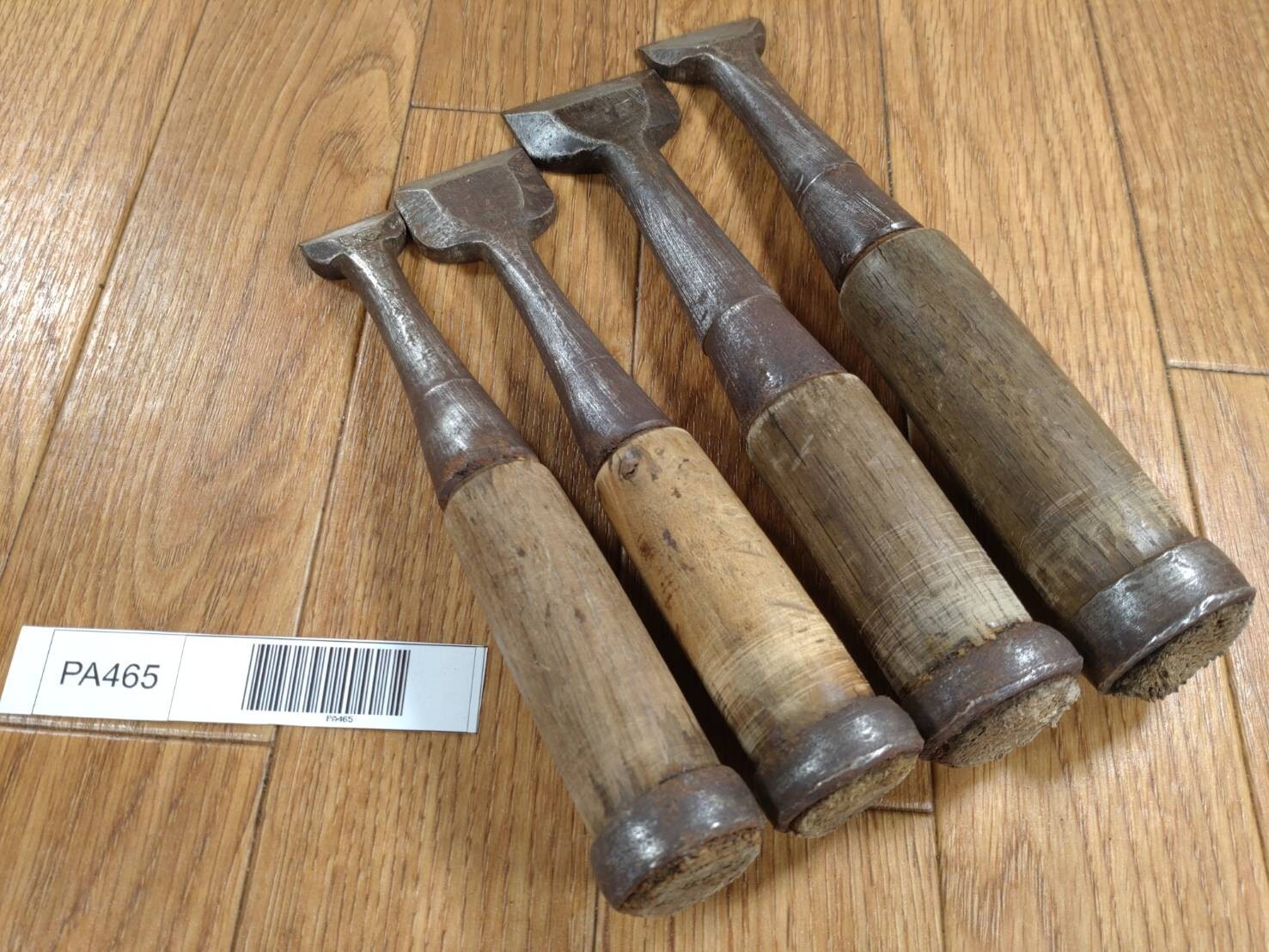 Japanese vintage chisel tataki Nomi Japan Signed Old Vintage 24.34.35.42mm PA465