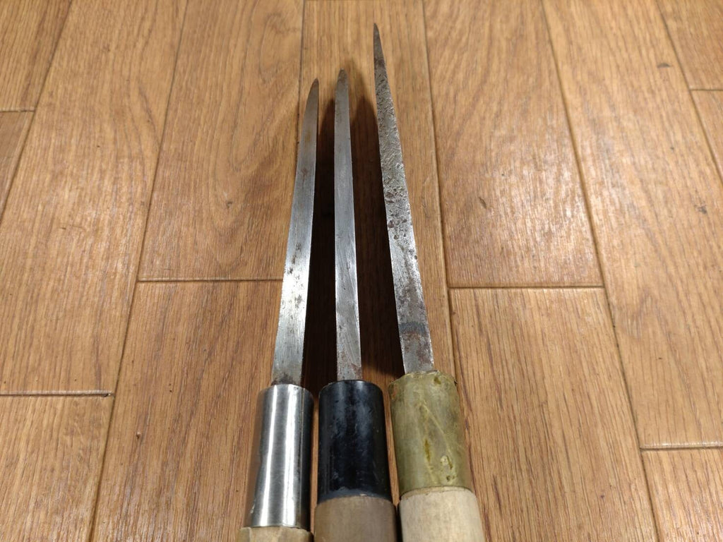 Japanese Chef's Kitchen Knife Set 3 Piece DEBA from Japan FF329