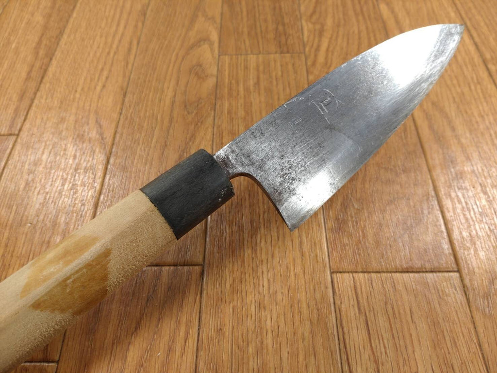 Japanese Chef's Kitchen Knife DEBA Vintage hocho OLD from Japan 144/277mm FF022