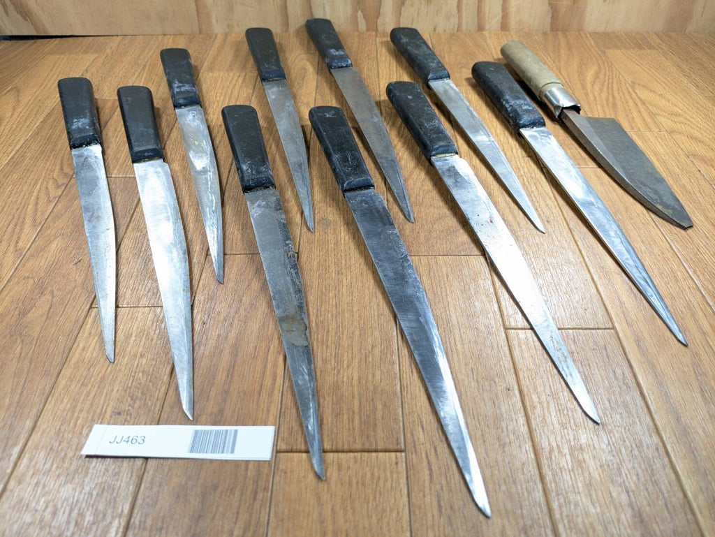 Damaged Lot of Japanese Chef's Kitchen Knives Broken from Japan JJ463