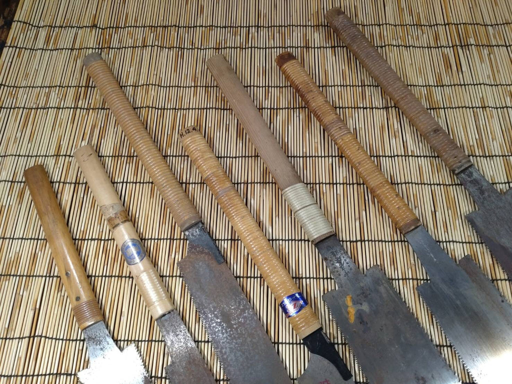 Broken Japanese vintage Pull Saw Draw Saw Carpentry Tool Japan blade 570mm GG321