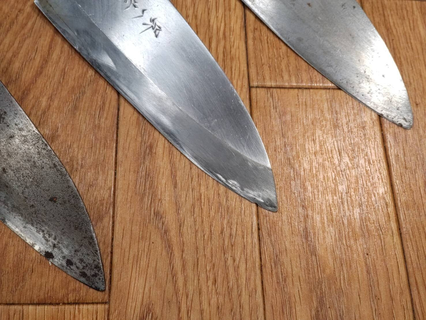 Japanese Chef's Kitchen Knife Set 3 Piece DEBA from Japan PA603