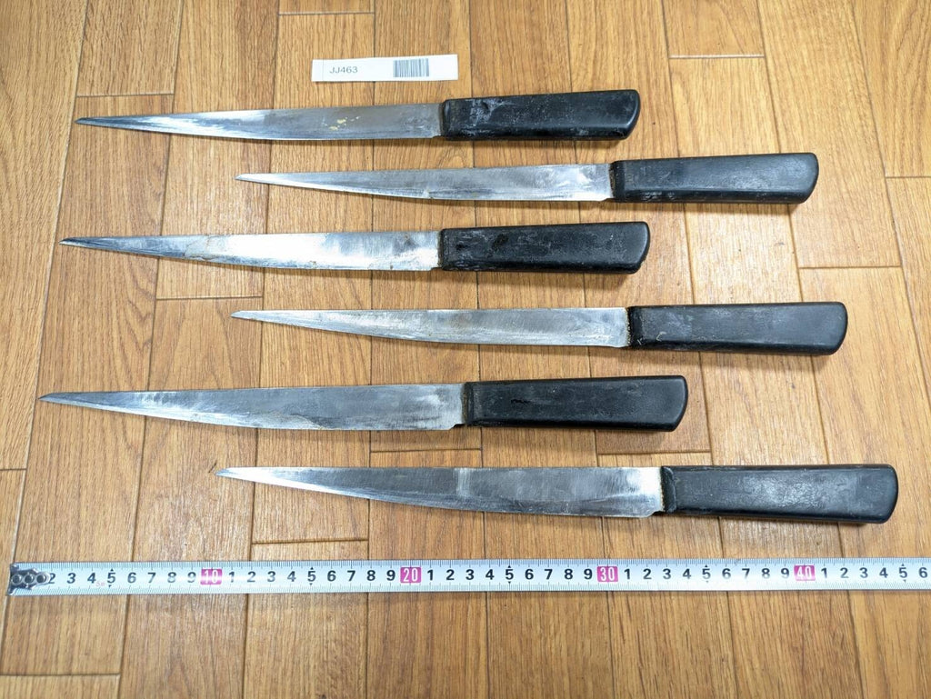 Damaged Lot of Japanese Chef's Kitchen Knives Broken from Japan JJ463