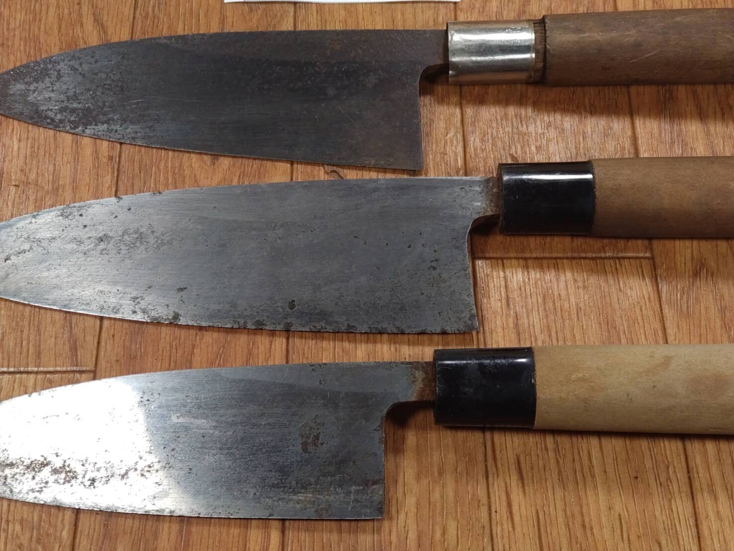 Japanese Chef's Kitchen Knife Set 3 Piece DEBA from Japan BB091