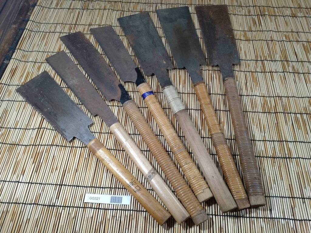 Broken Japanese vintage Pull Saw Draw Saw Carpentry Tool Japan blade 570mm GG321