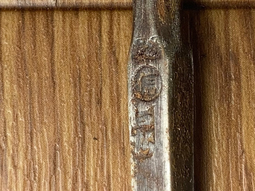 Japanese vintage chisel tataki Nomi Japan Signed Old 5.8.8.10.11.15mm DL189