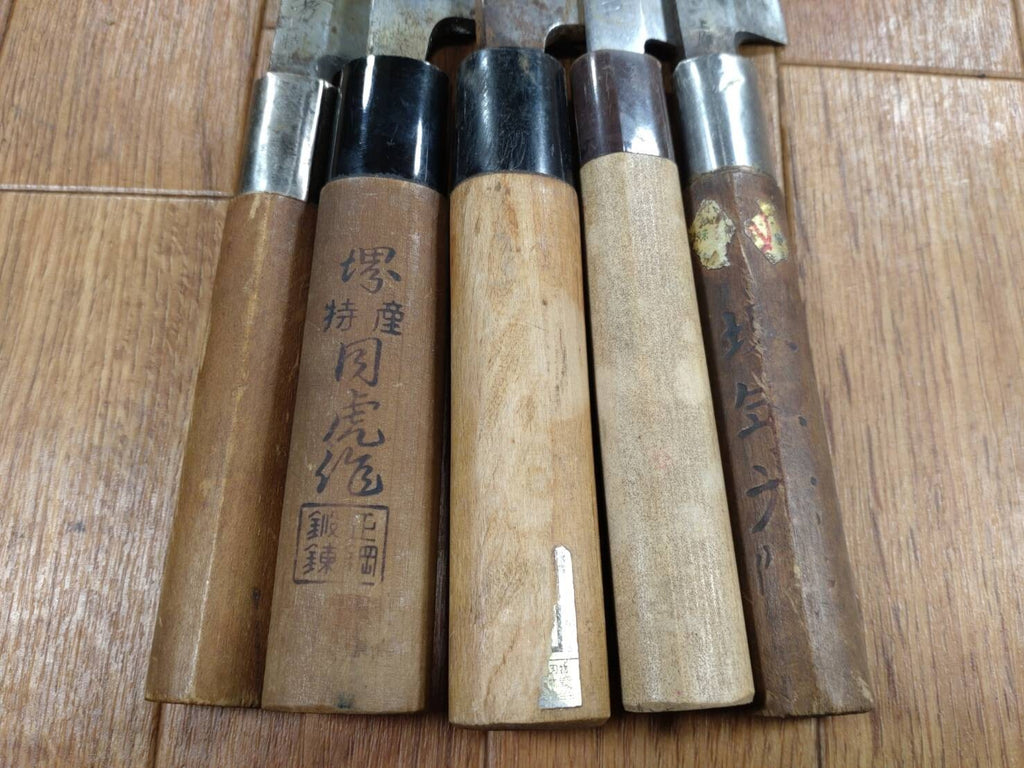 Japanese Chef's Kitchen Knife Set 5 Piece YANAGIBA DEBA from Japan HH259