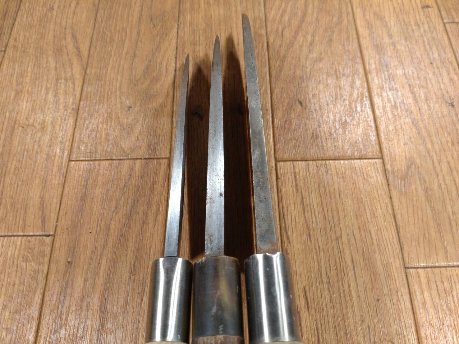 Japanese Chef's Kitchen Knife Set 3 Piece DEBA from Japan FF326