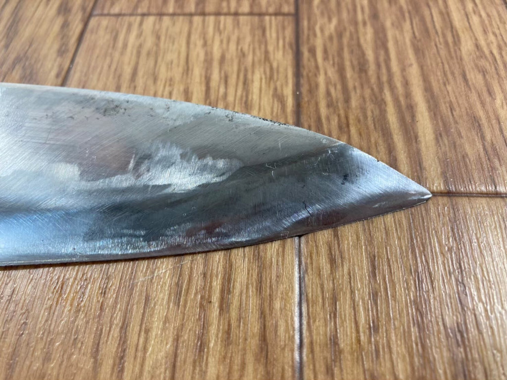 Japanese Chef's Kitchen Knife DEBA Vintage hocho OLD from Japan 147/288mm DL018