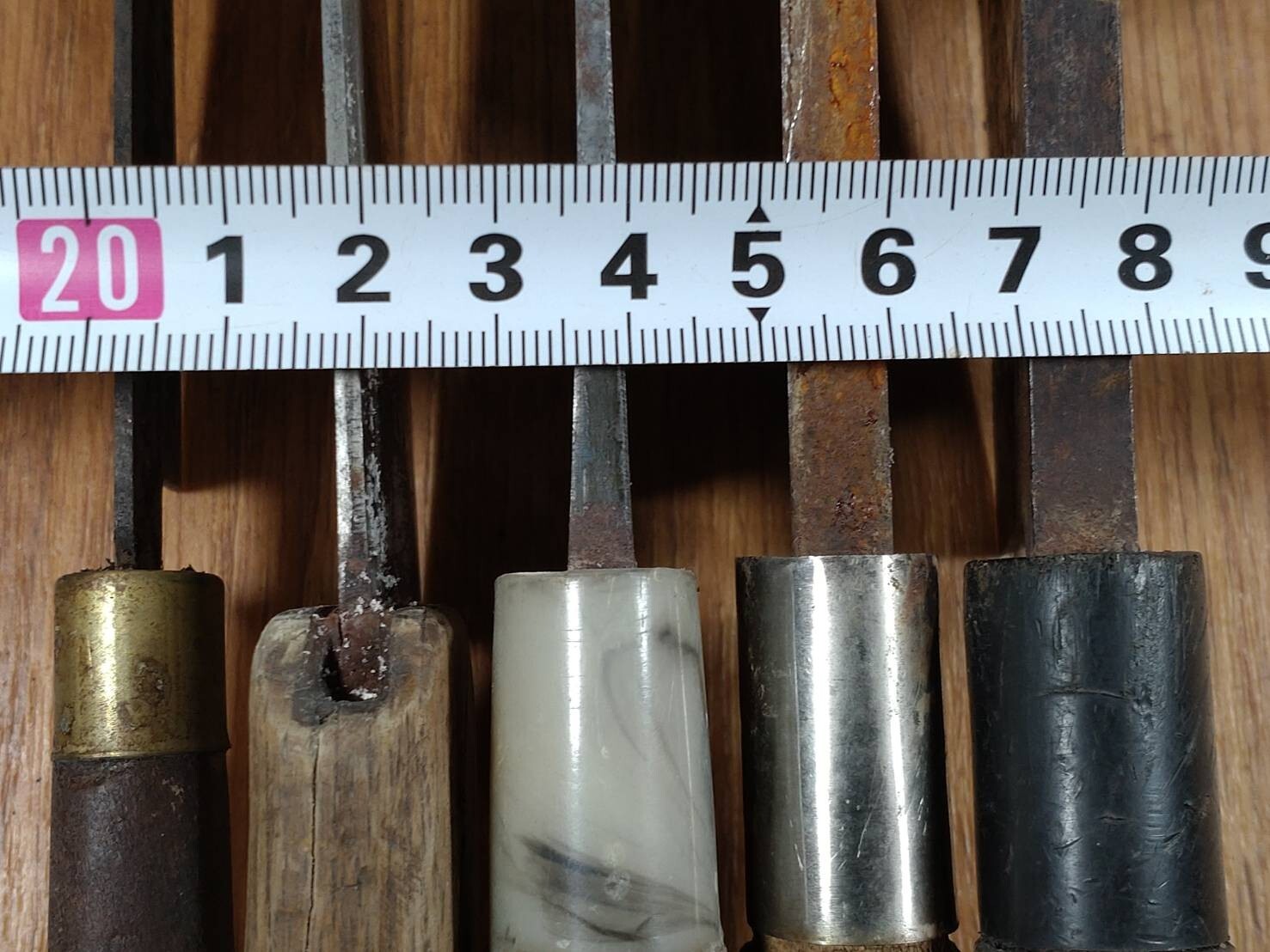 BROKEN DAMAGED Japanese Chef's Kitchen Knife Vintage Japan HOCHO FF861