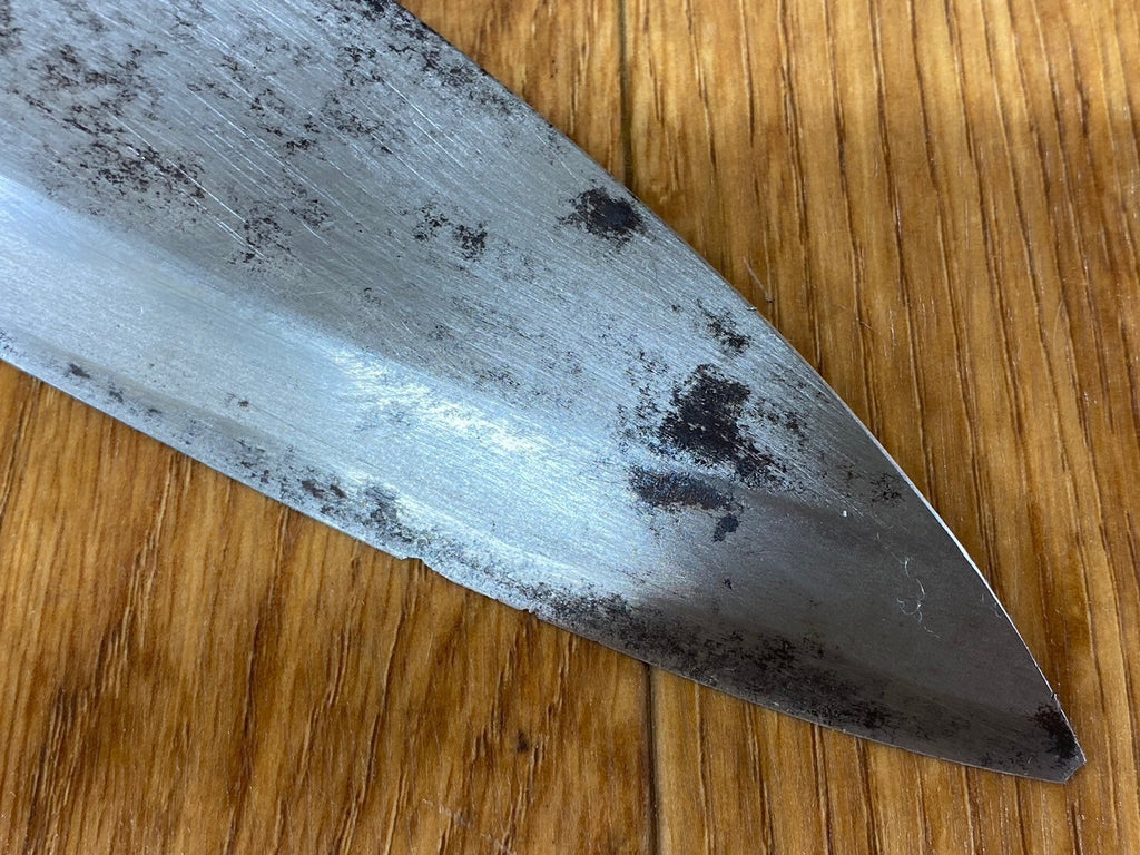 Japanese Chef's Kitchen Knife DEBA Vintage hocho OLD from Japan 152/295mm HB620