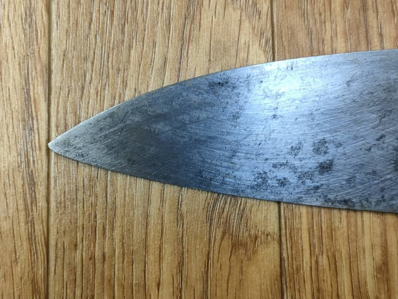 Japanese Chef's Kitchen Knife DEBA Vintage hocho OLD from Japan 152/285mm UU467