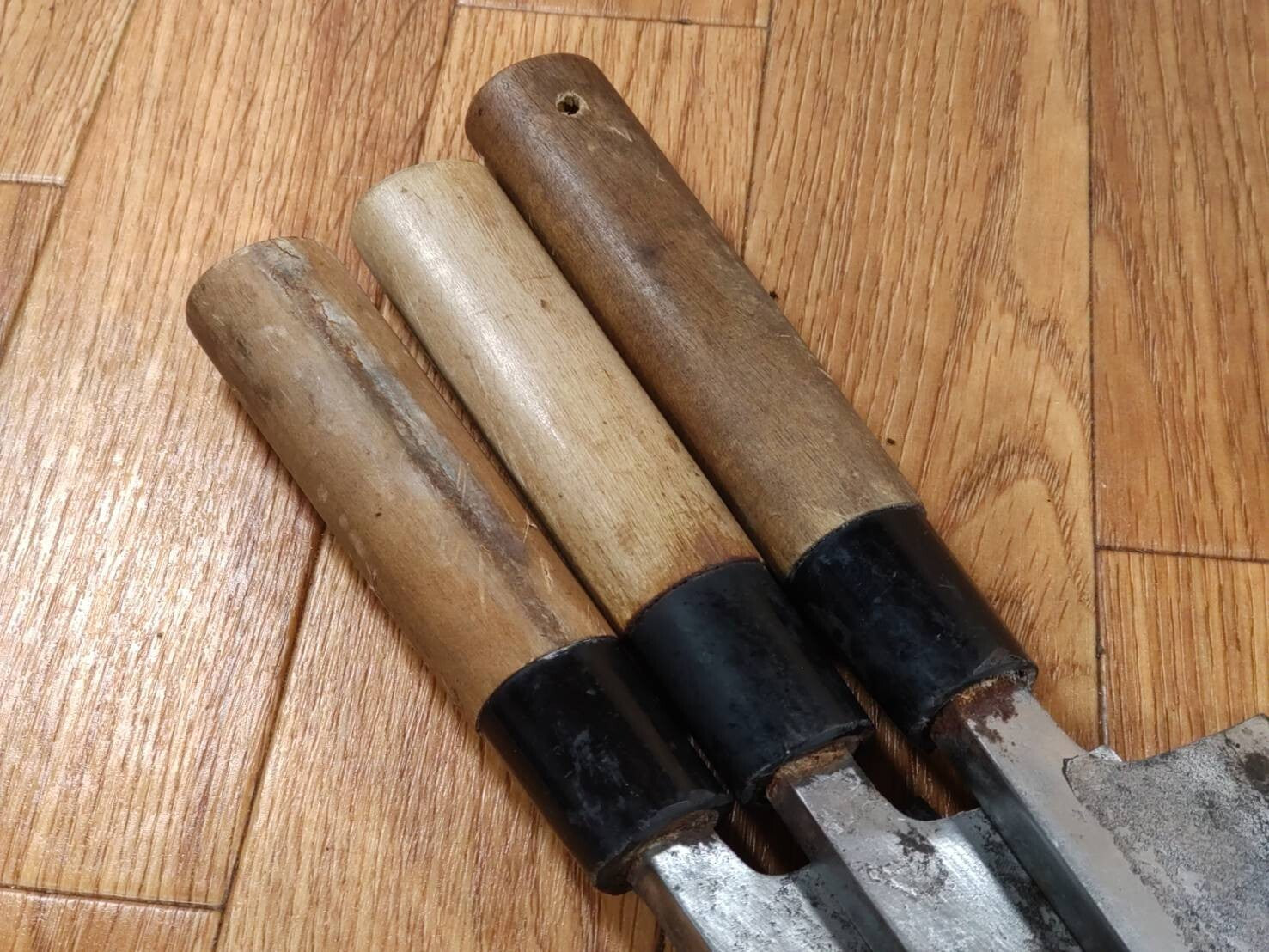 Japanese Chef's Kitchen Knife Set 3 Piece DEBA from Japan PA148