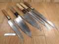 Japanese Chef's Kitchen Knife Set 5 Piece YANAGIBA DEBA from Japan HH259