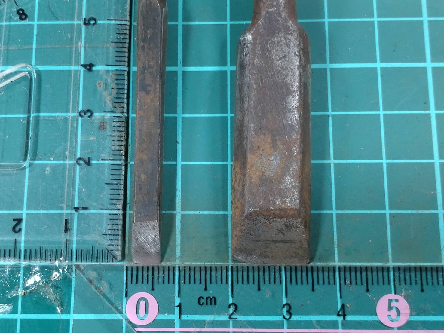 Japanese vintage chisel tataki Nomi Japan Signed Old Vintage 6.14.18.24mm GG338