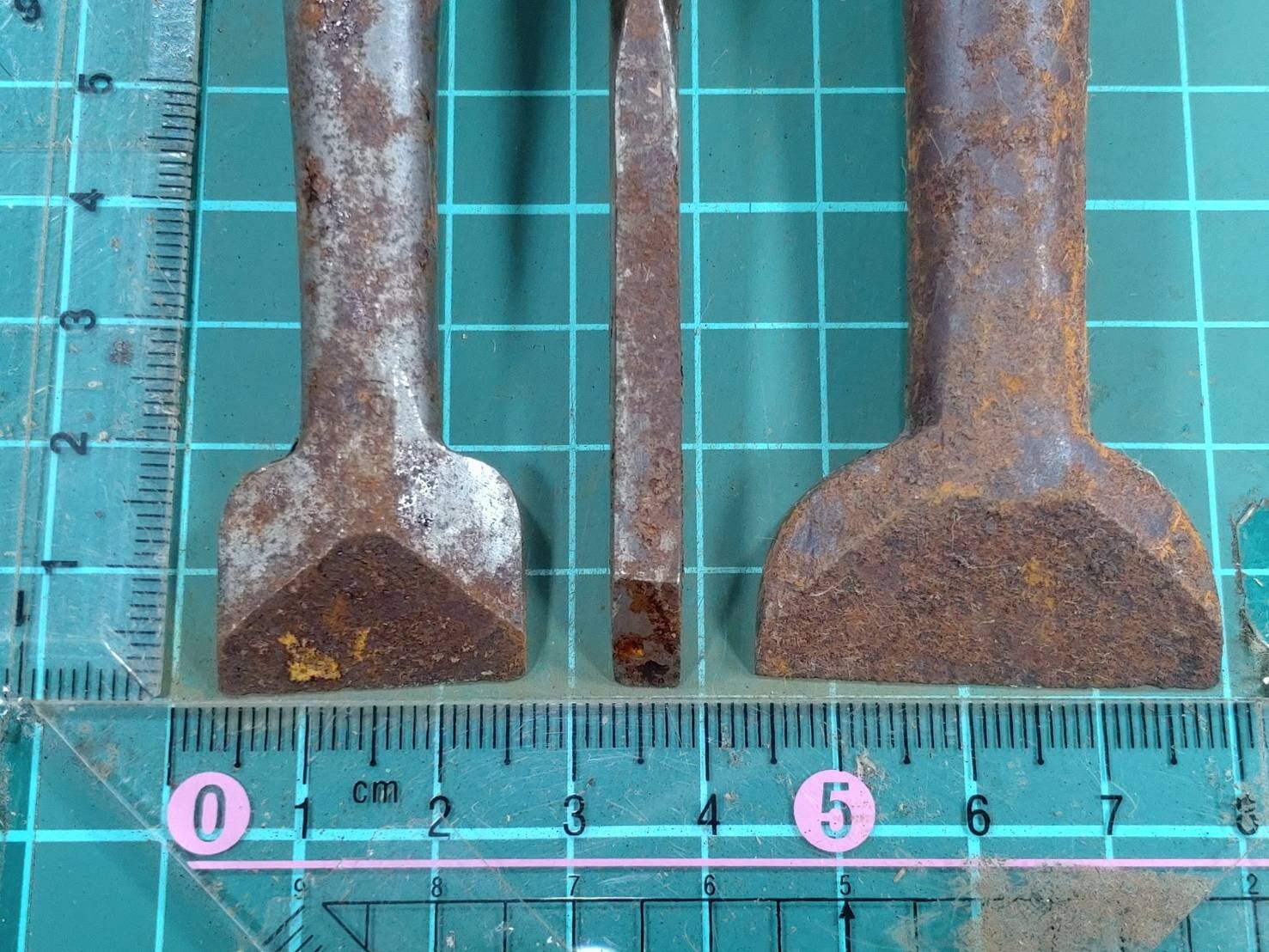 BROKEN DAMAGED Japanese vintage chisel Nomi 1.5.14.15.16.18.23.30.35mm HH297