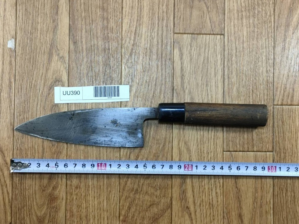 Japanese Chef's Kitchen Knife DEBA Vintage hocho OLD from Japan 147/288mm UU390