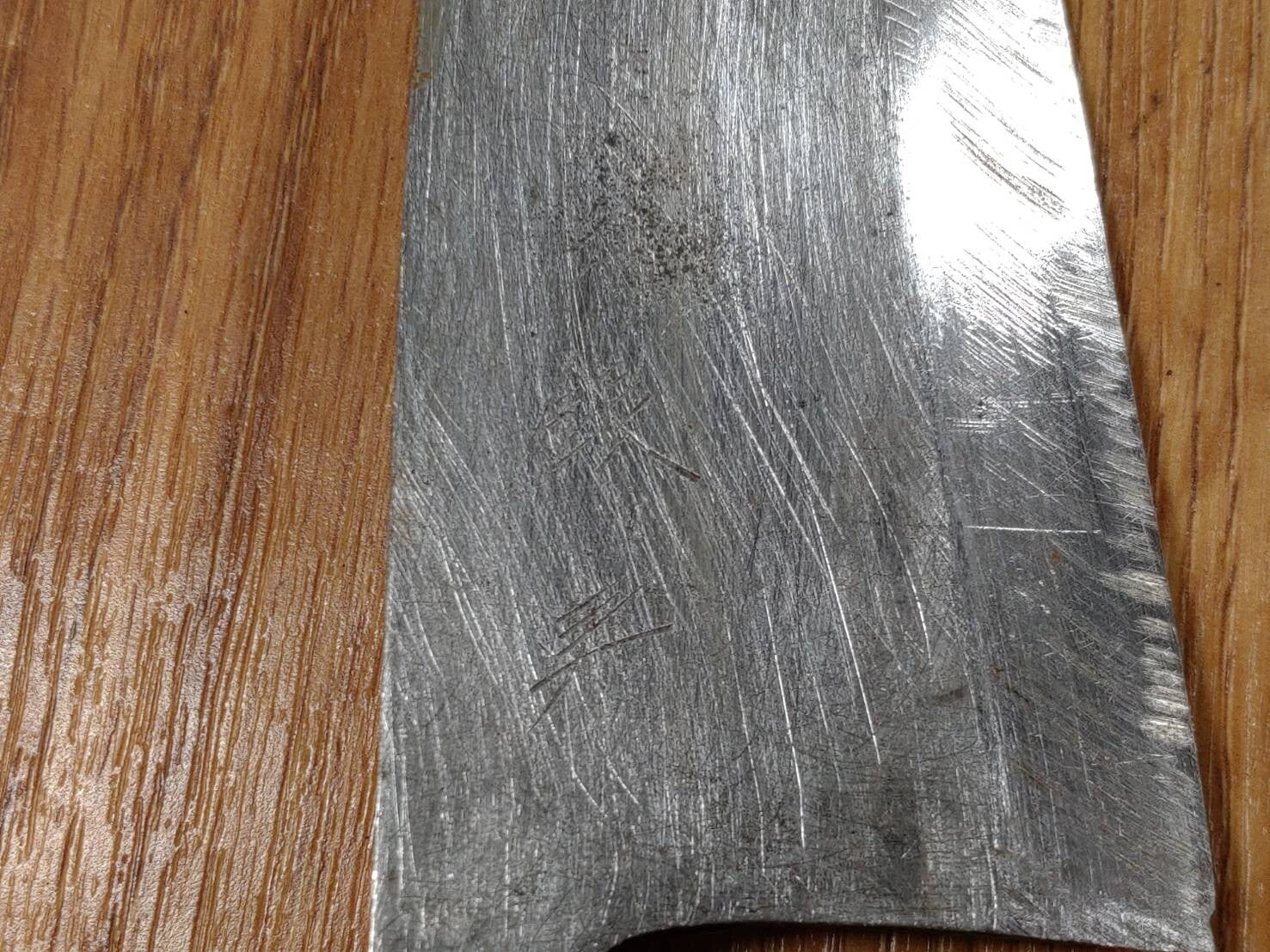 Japanese Chef's Kitchen Knife DEBA Vintage hocho OLD from Japan 144/273mm FF020