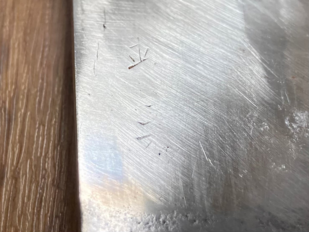 Japanese Chef's Kitchen Knife DEBA Vintage hocho OLD from Japan 147/288mm DL018