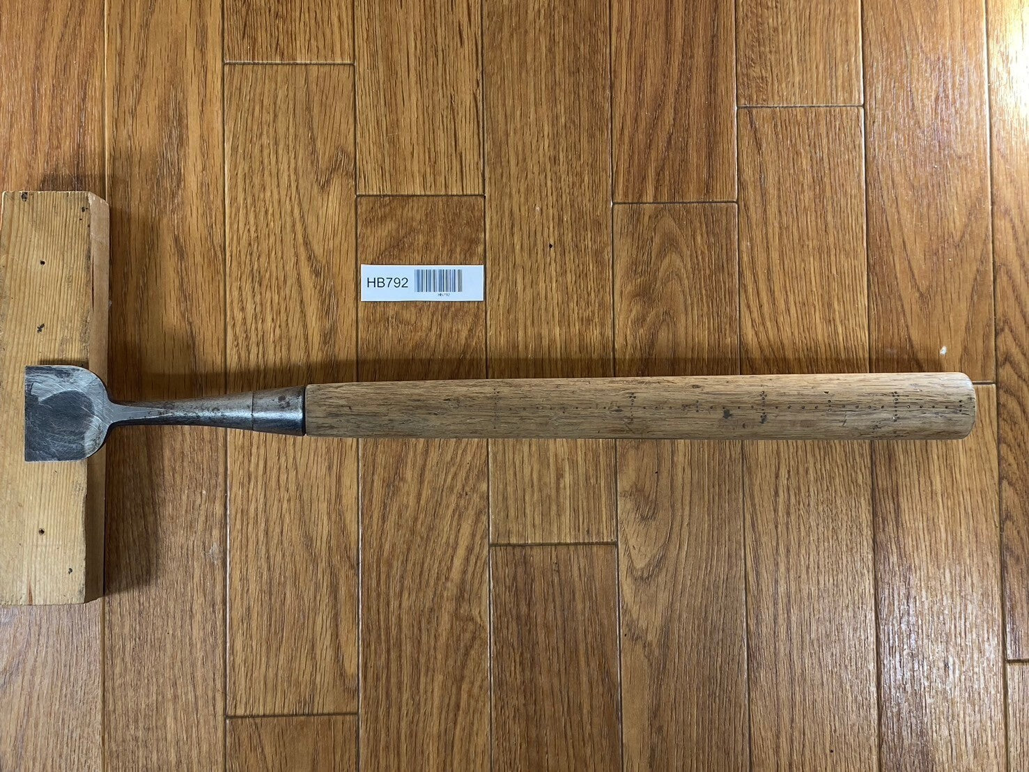 Japanese vintage chisel Tsuki Nomi Japan Signed Vintage 43mm 423mm long HB792