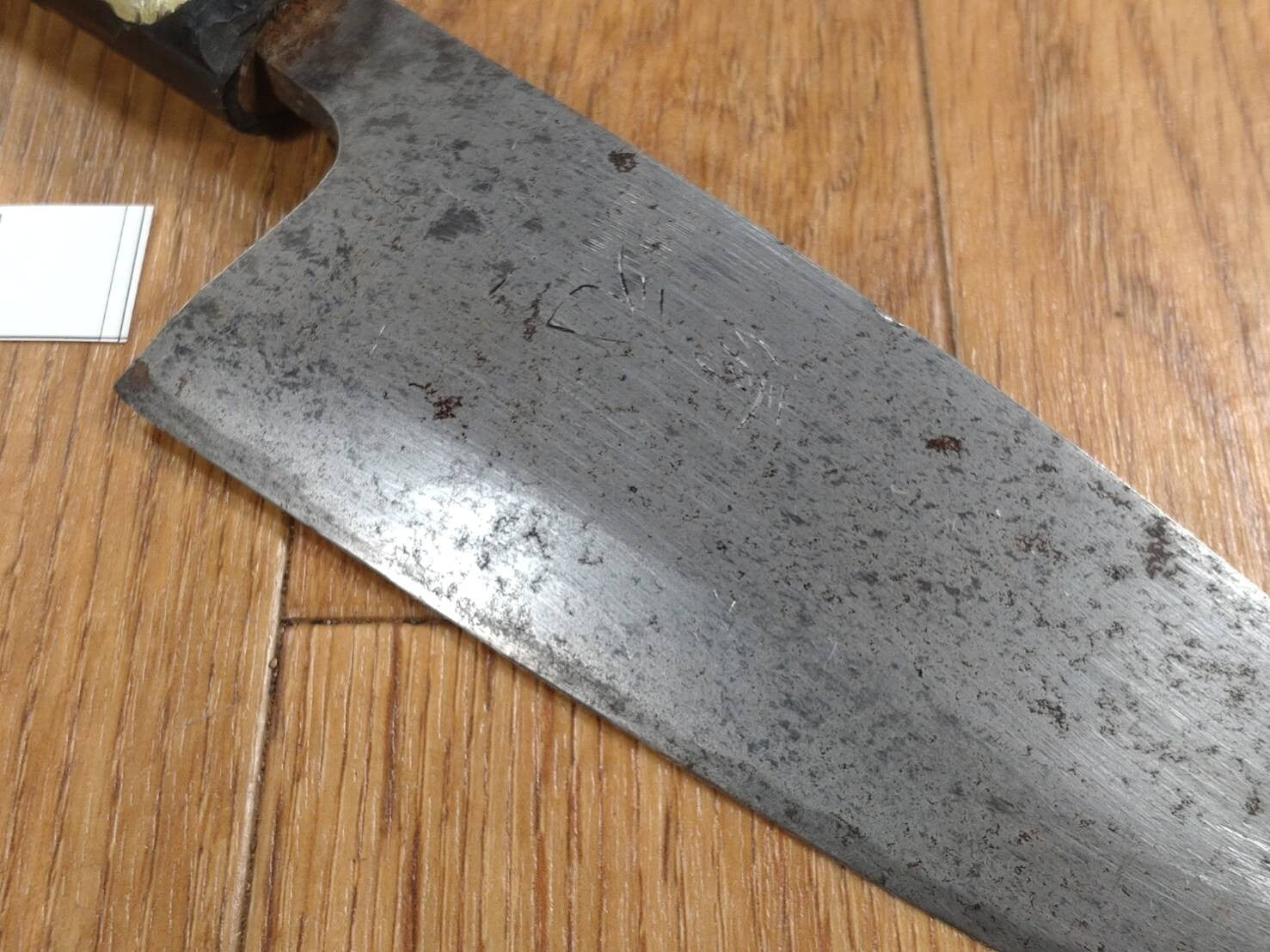 Japanese Chef's Kitchen Knife DEBA Vintage hocho OLD from Japan 152/288mm EM915