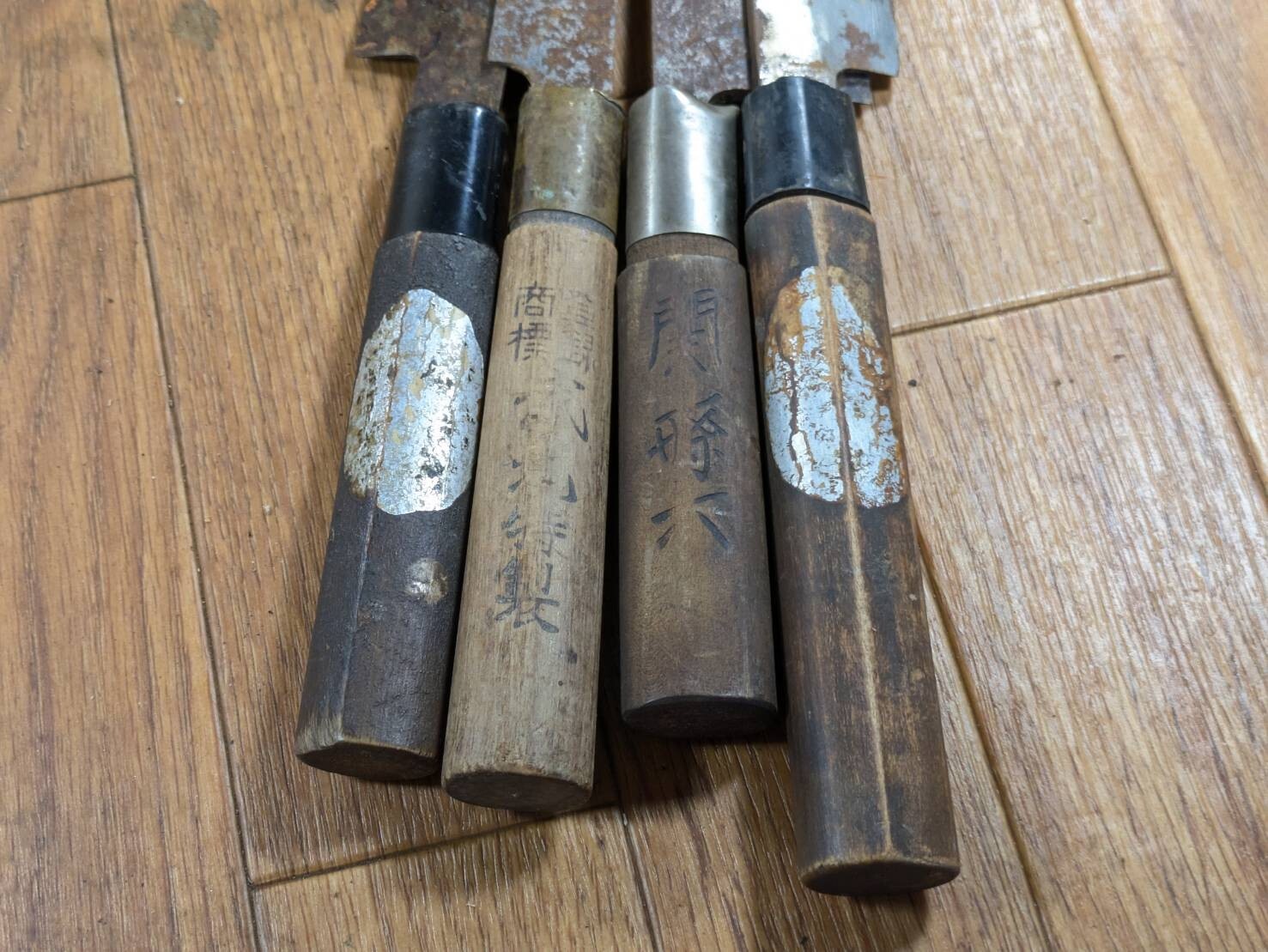 BROKEN DAMAGED Japanese Chef's Kitchen Knife Vintage Japan HOCHO JJ400