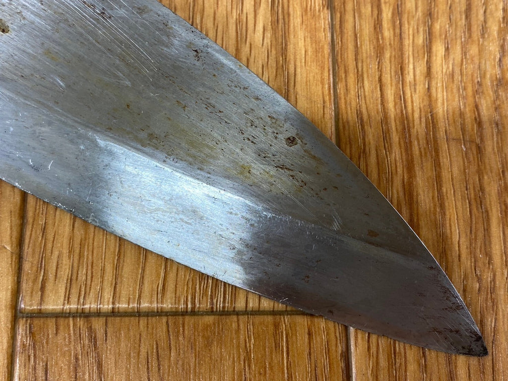 Japanese Chef's Kitchen Knife DEBA Vintage hocho OLD from Japan 150/285mm QA953