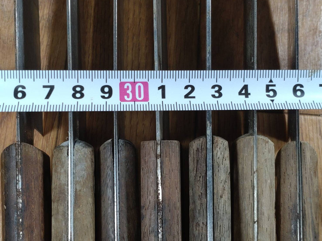 Damaged Lot of Japanese Chef's Kitchen Knives hocho set from Japan GG163