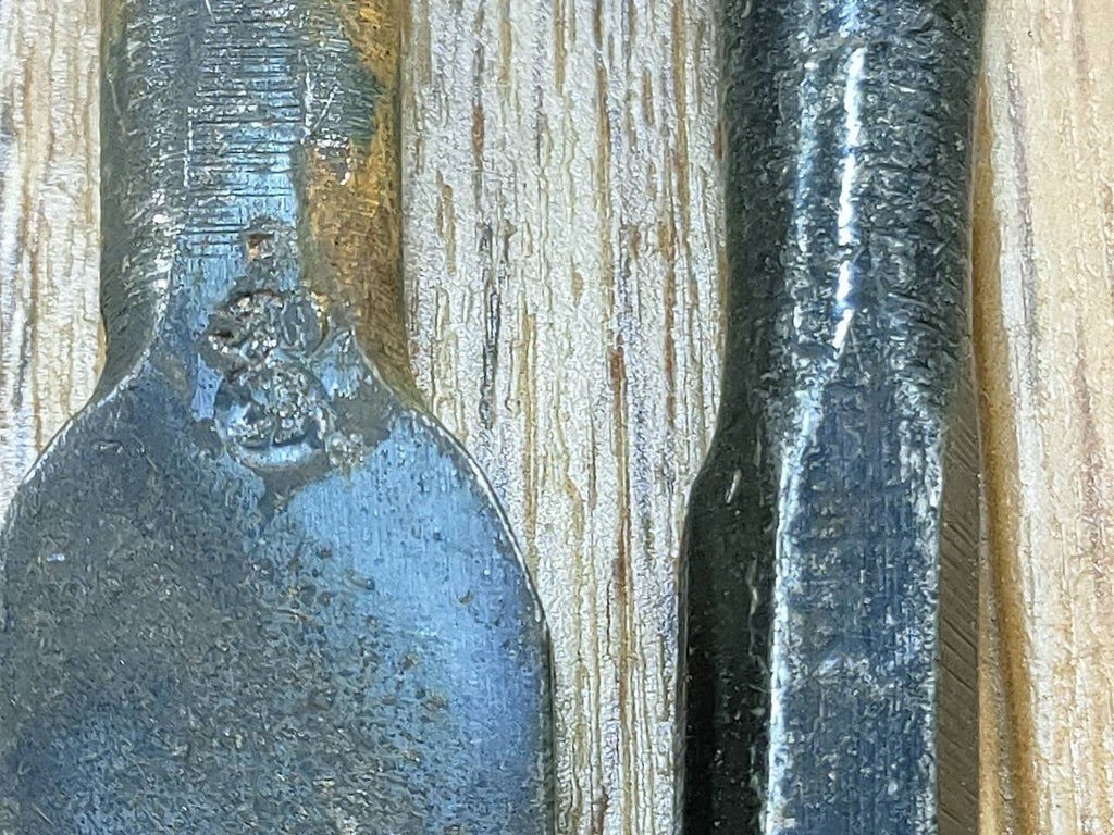 Japanese vintage chisel tataki Nomi Japan Signed Old 9.10.15.15.16.18mm UU327