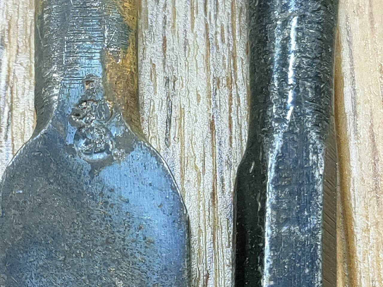 Japanese vintage chisel tataki Nomi Japan Signed Old 9.10.15.15.16.18mm UU327