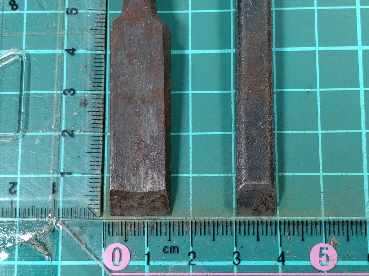 Japanese vintage chisel tataki Nomi Japan Signed Old 8.9.12.14.15mm FF573