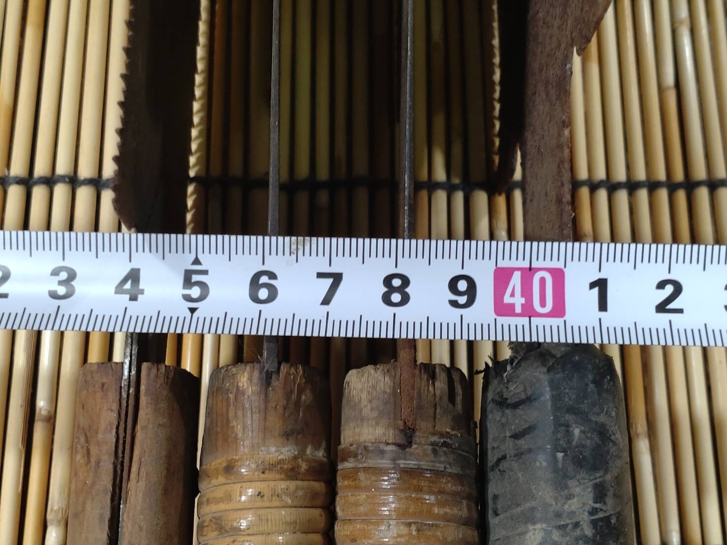 Broken Japanese vintage Pull Saw Draw Saw Carpentry Tool Japan blade 680mm GG325