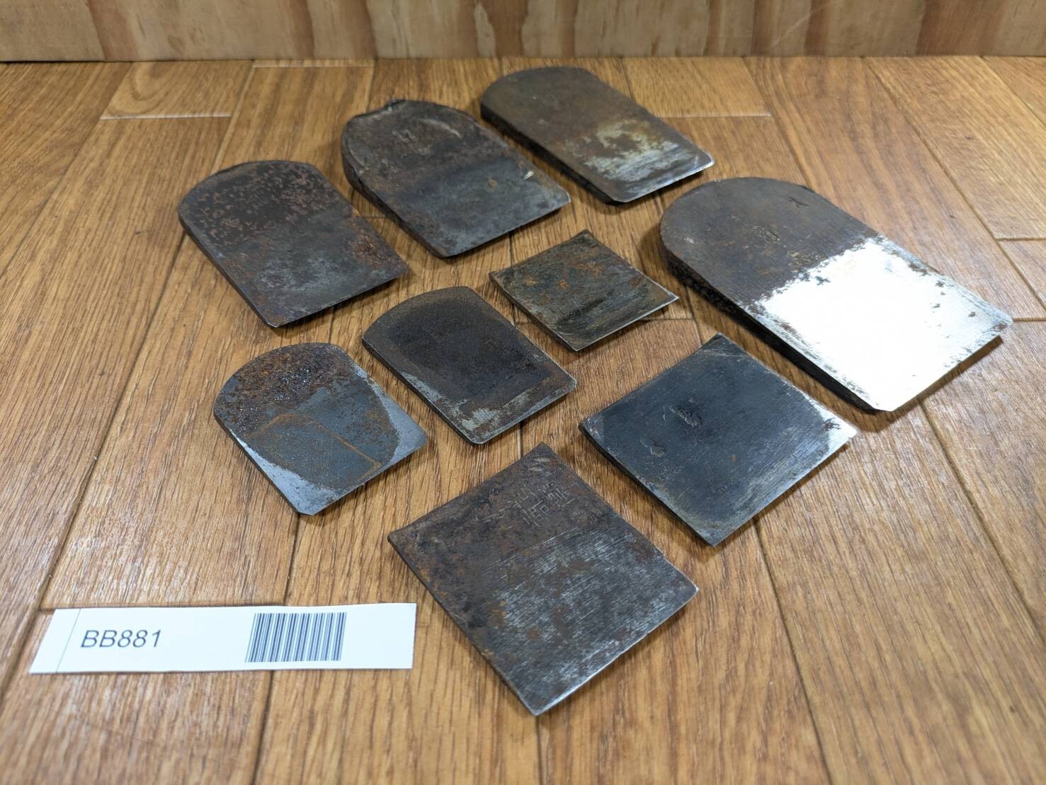 Japanese vintage Hand Plane Kanna ONLY iron part Woodworking from Japan BB881