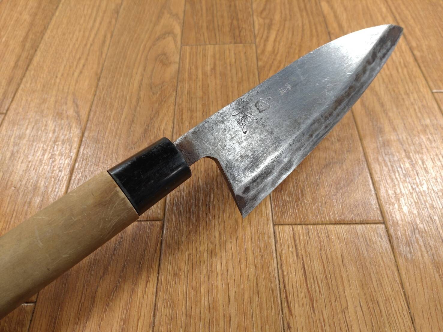Japanese Chef's Kitchen Knife DEBA Vintage hocho OLD from Japan 150/285mm FF038