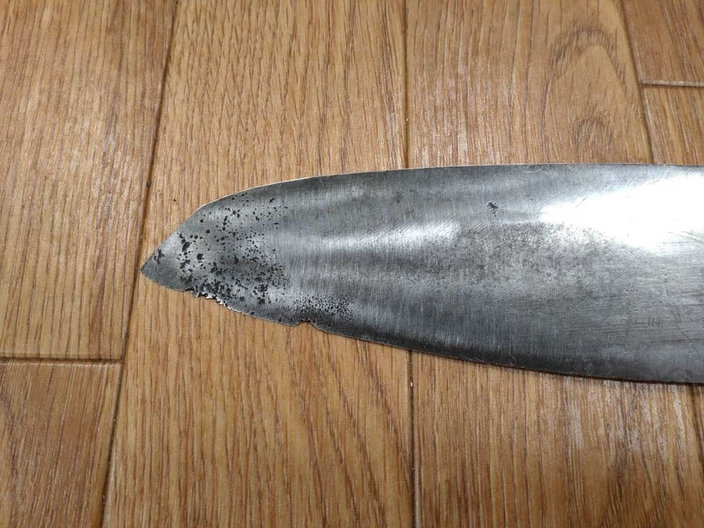 Japanese Chef's Kitchen Knife DEBA Vintage hocho OLD from Japan 140/268mm EM684