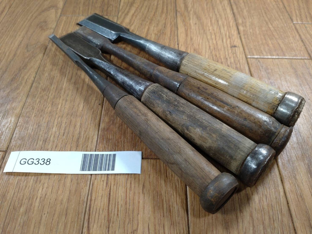 Japanese vintage chisel tataki Nomi Japan Signed Old Vintage 6.14.18.24mm GG338