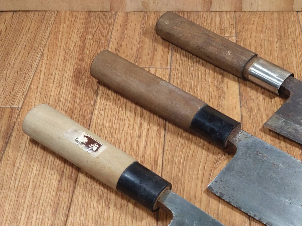 Japanese Chef's Kitchen Knife Set 3 Piece DEBA from Japan BB091