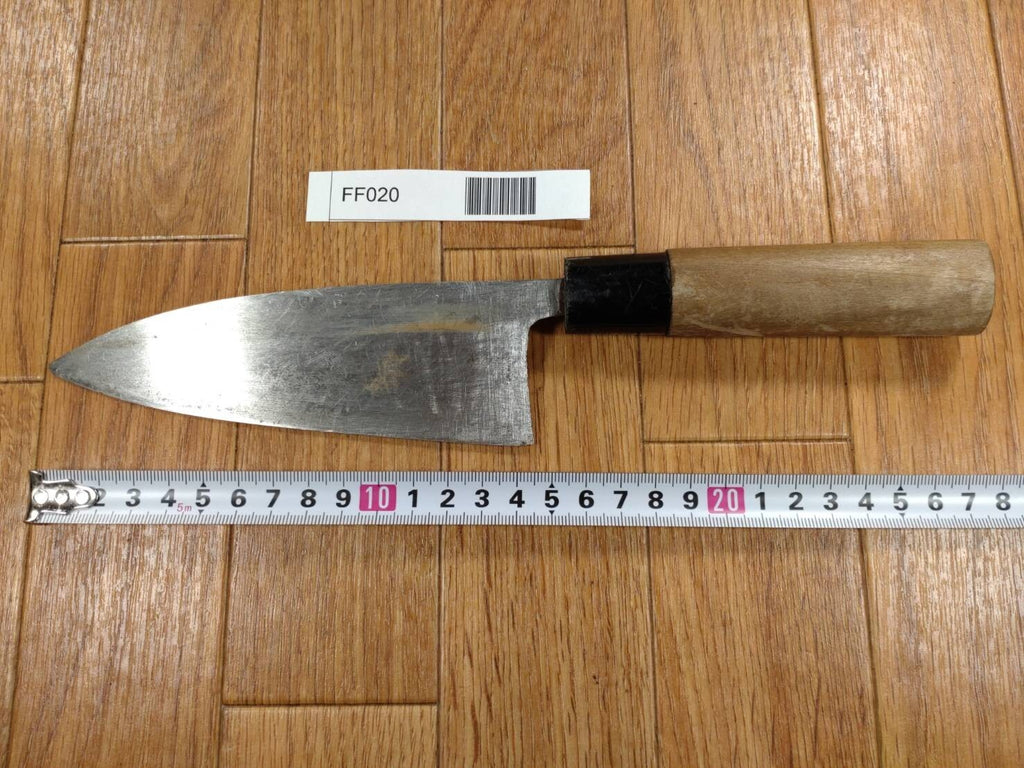 Japanese Chef's Kitchen Knife DEBA Vintage hocho OLD from Japan 144/273mm FF020