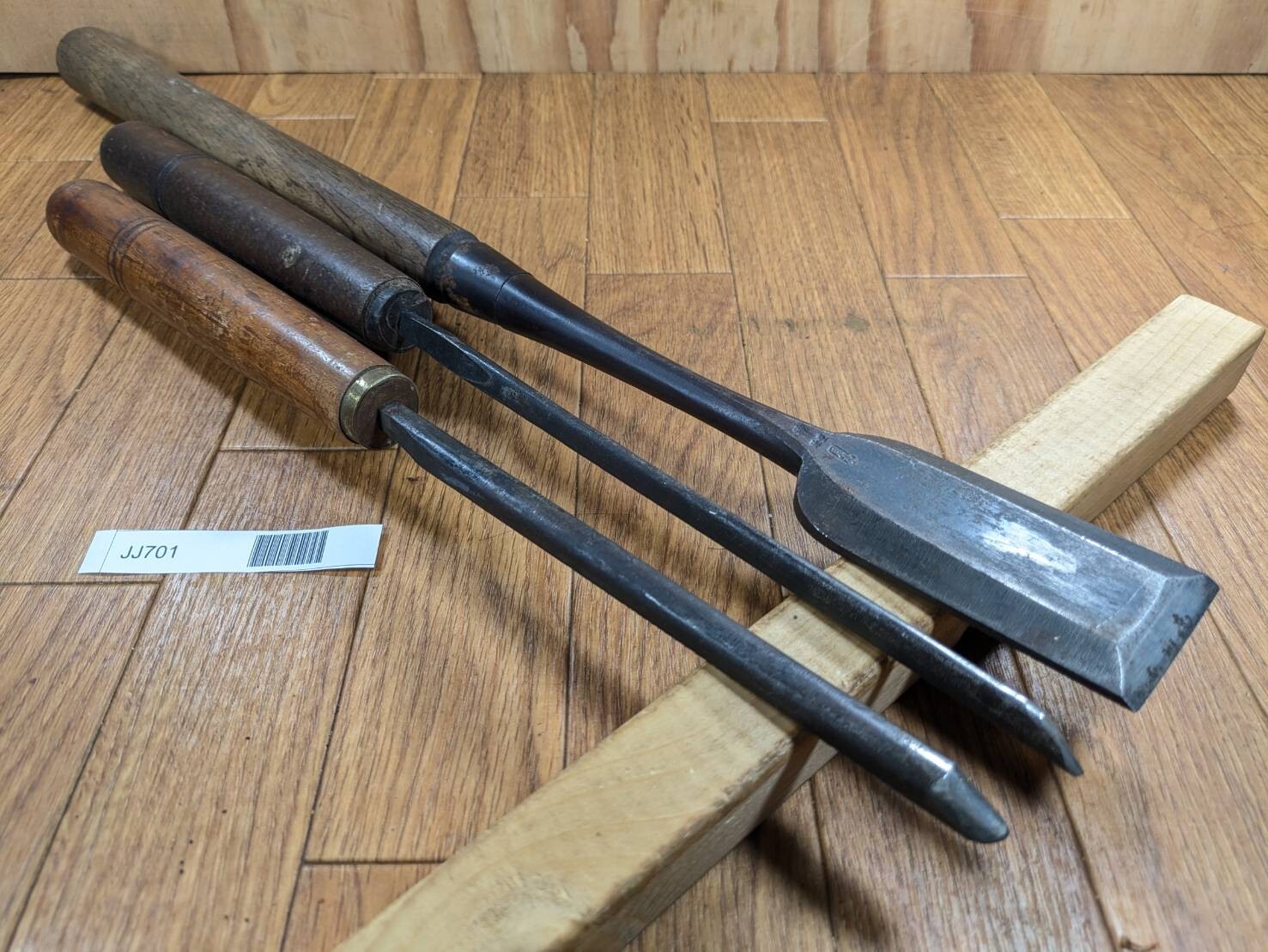 BROKEN DAMAGED Japanese vintage chisel Nomi 11.4.49mm JJ701