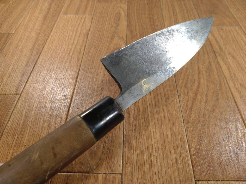 Japanese Chef's Kitchen Knife DEBA Vintage hocho OLD from Japan 152/288mm EM915