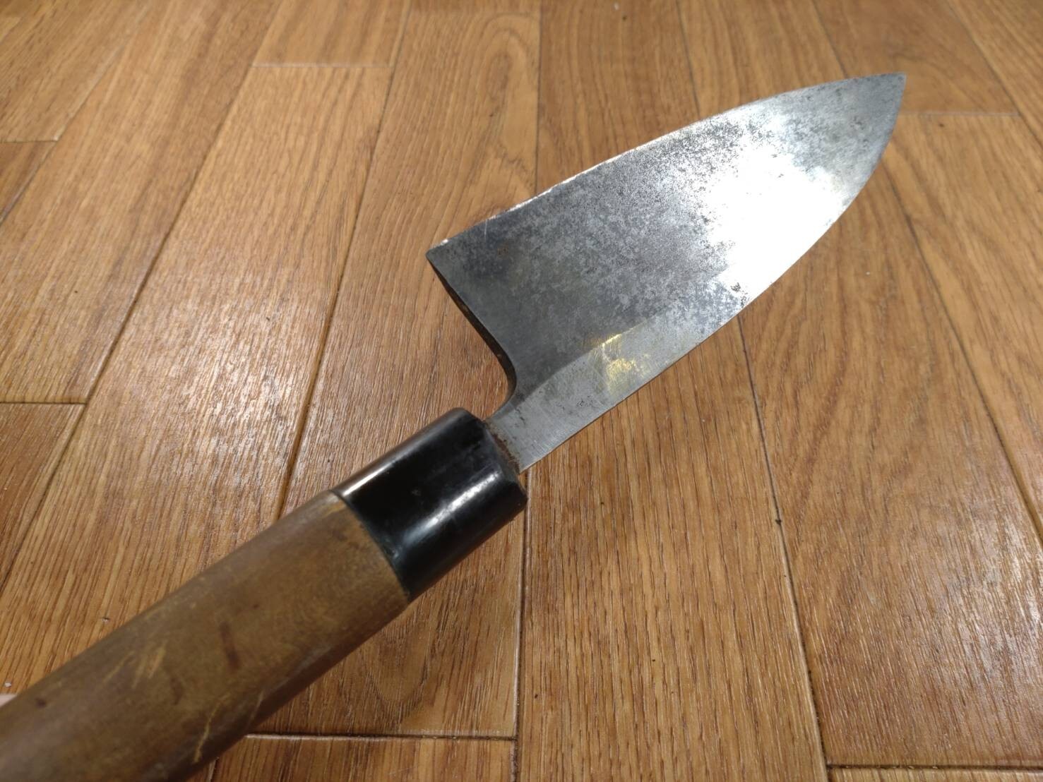 Japanese Chef's Kitchen Knife DEBA Vintage hocho OLD from Japan 152/288mm EM915