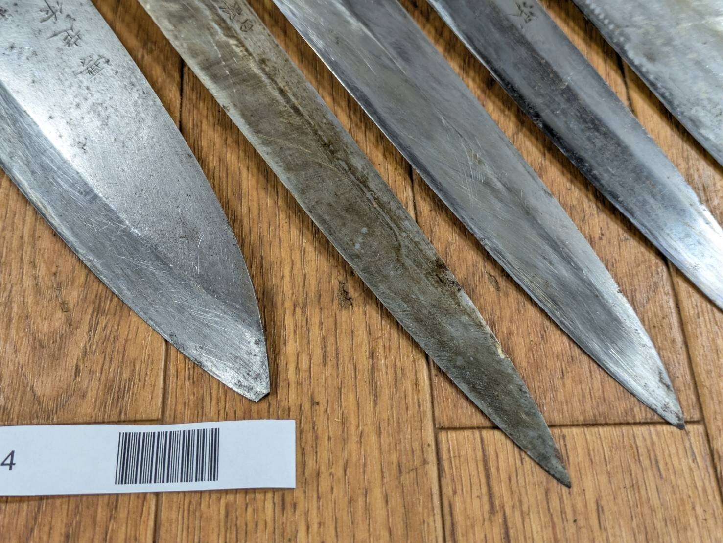 Japanese Chef's Kitchen Knife Set 5 Piece YANAGIBA DEBA NAKIRI from Japan JJ644