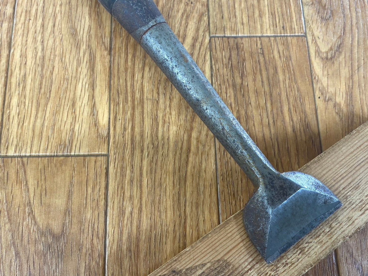 Japanese vintage chisel Tsuki Nomi Japan Vintage 47mm 435mm long QA849