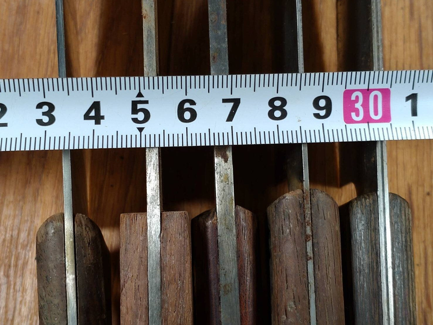 Damaged Lot of Japanese Chef's Kitchen Knives hocho set from Japan FF345